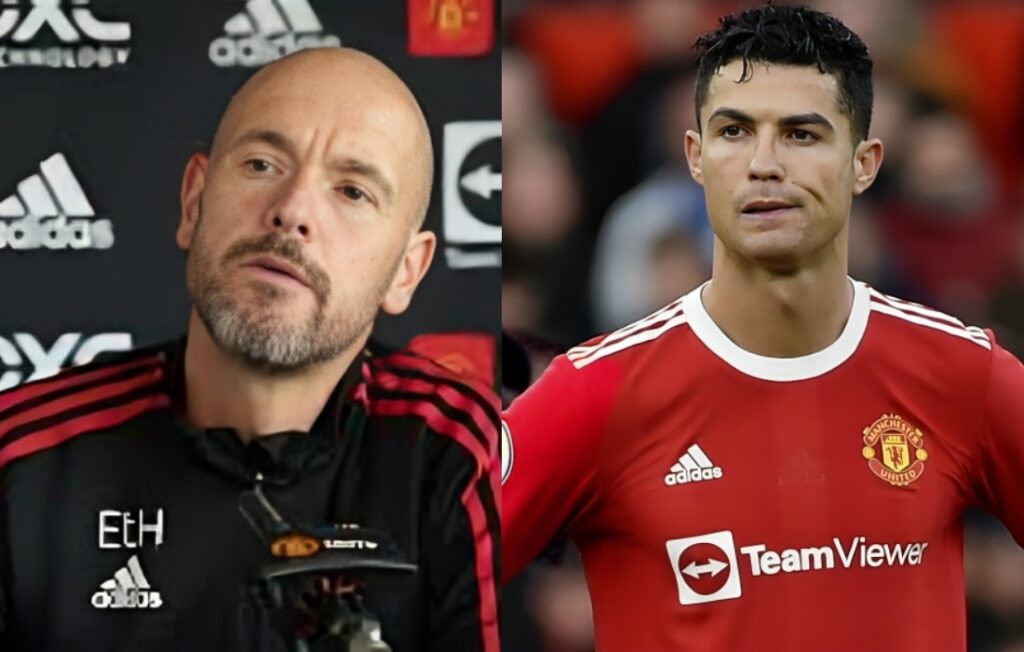 Erik Ten Hag annoys Manchester United fans with his reply to Cristiano Ronaldo